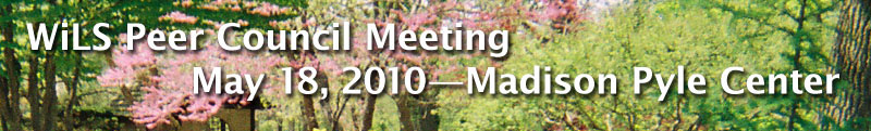 WiLS Peer Council 2010 header