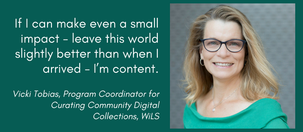 Vicki Tobias headshot and quote