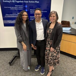 EIR Dr. Shakkiah Curtis and Guest Presenter German Sanchez