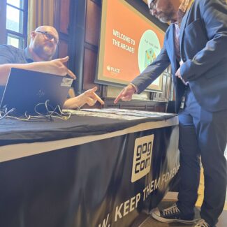 Jeff and Ben Doing the Point